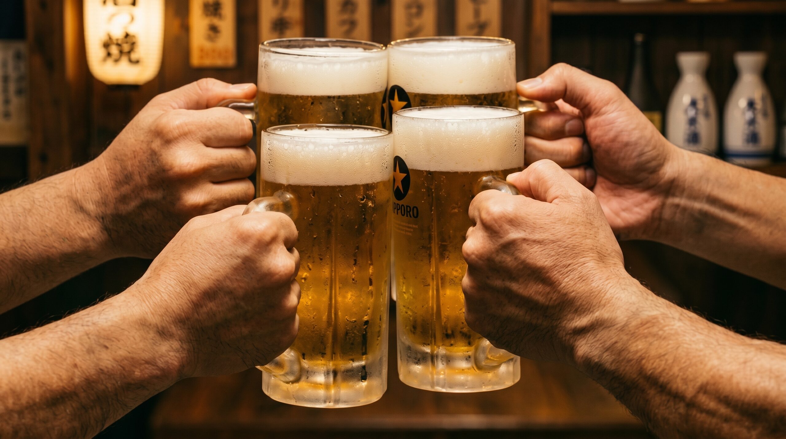 Kanpai: Why Everyone Waits Before the First Sip